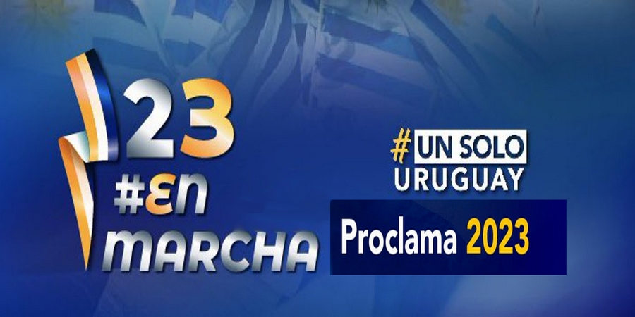 Proclama de Un Solo Uruguay del 23 de enero de 2023