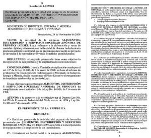 Burger King donación frente amplio