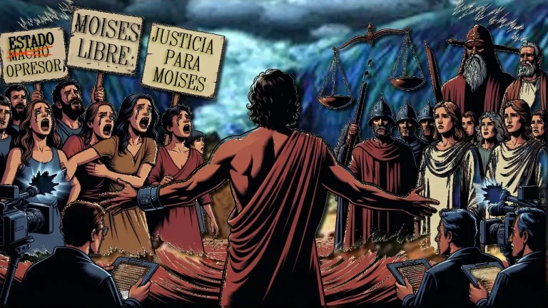 Caso Moisés divide las aguas
